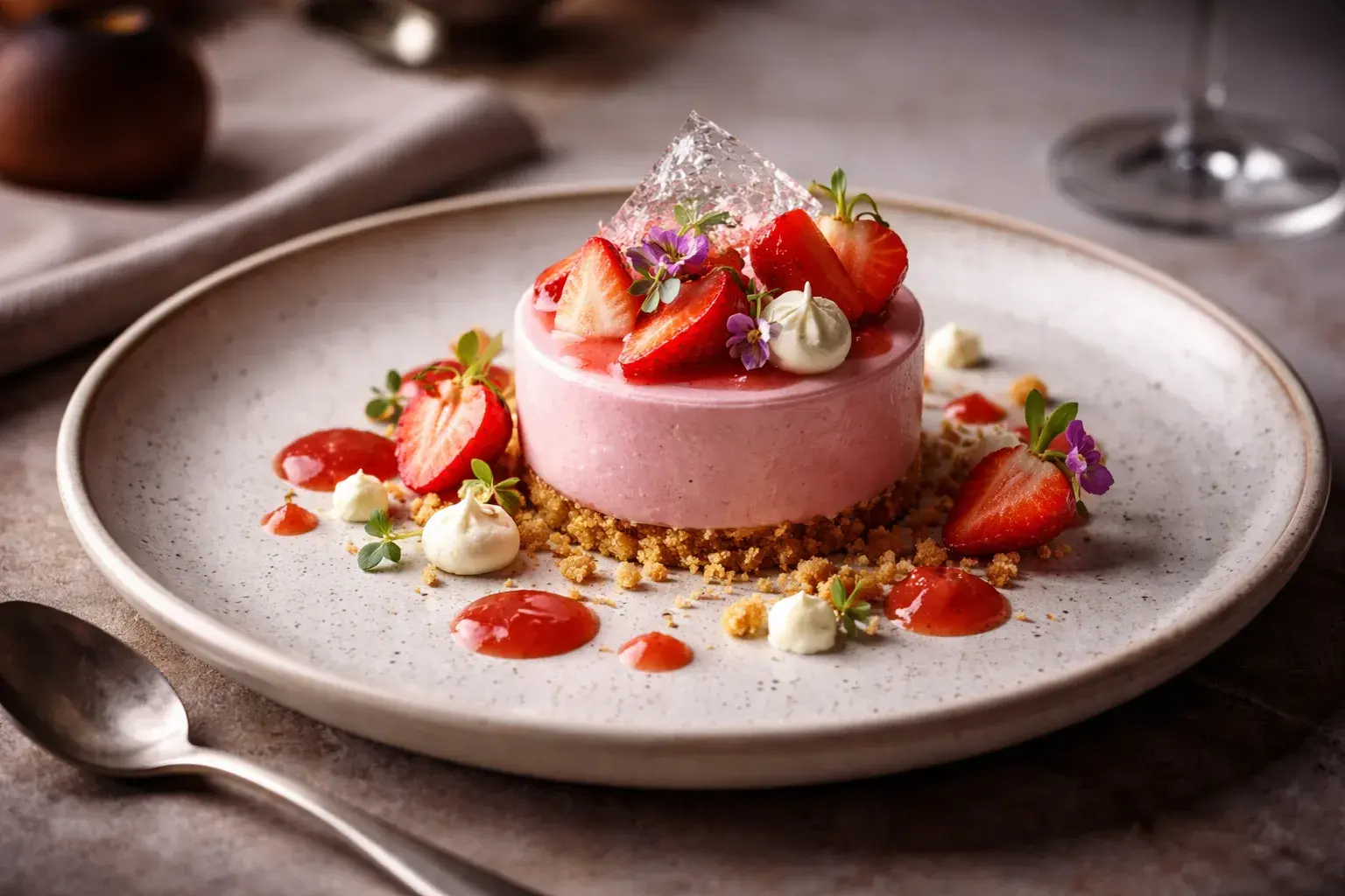 ChatGPT Image generator example — editorial food photography of ramen bowl with rising steam, warm ambient light, and shallow depth of field