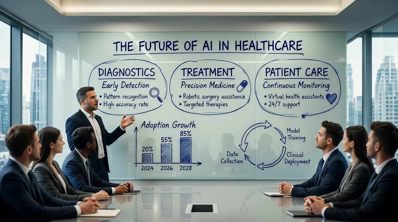 ChatGPT Image text to image example — sci-fi cyberpunk city concept art at night with neon reflections and volumetric light