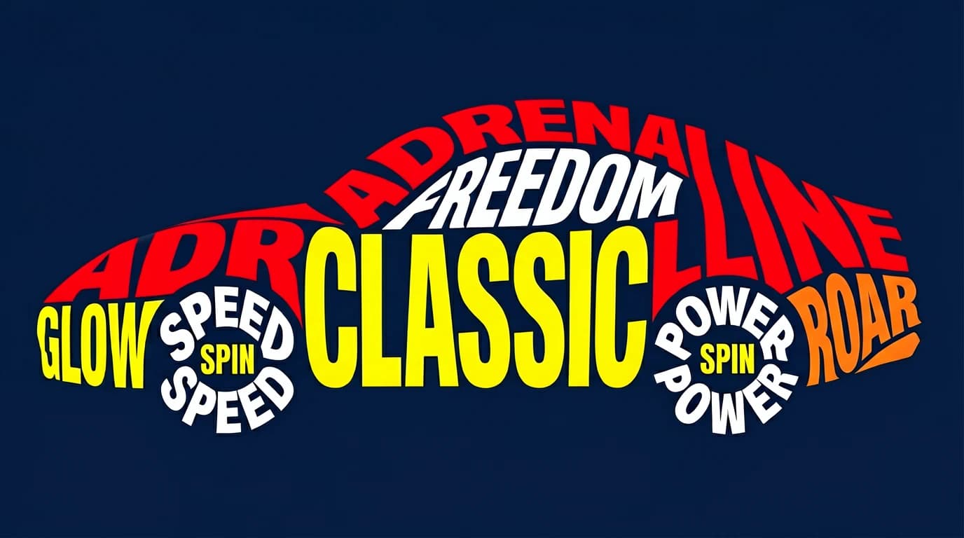 Horizontal vector typographic poster with bold font and high contrast colors, generated by ChatGPT Image