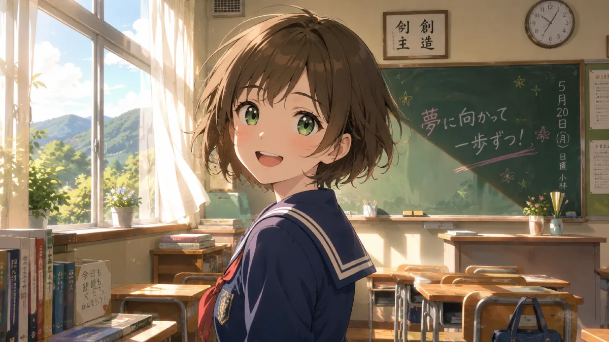 GPT Image 2 anime prompt example showing consistent character variations